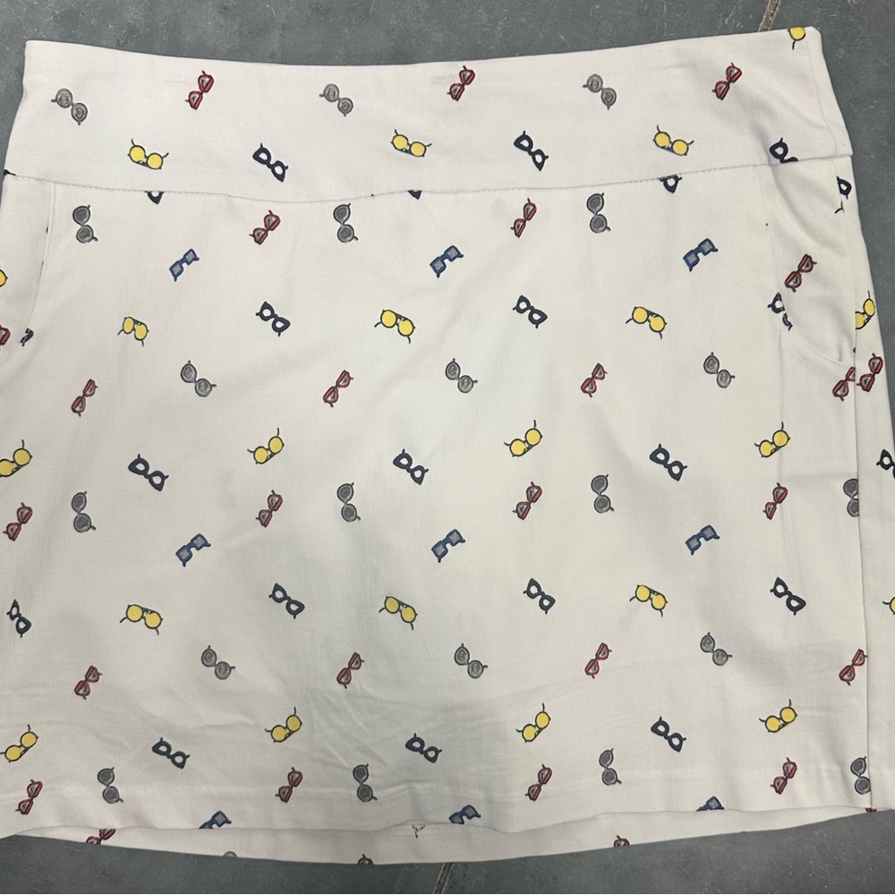 White Sunglasses Pattern Skort - image 1